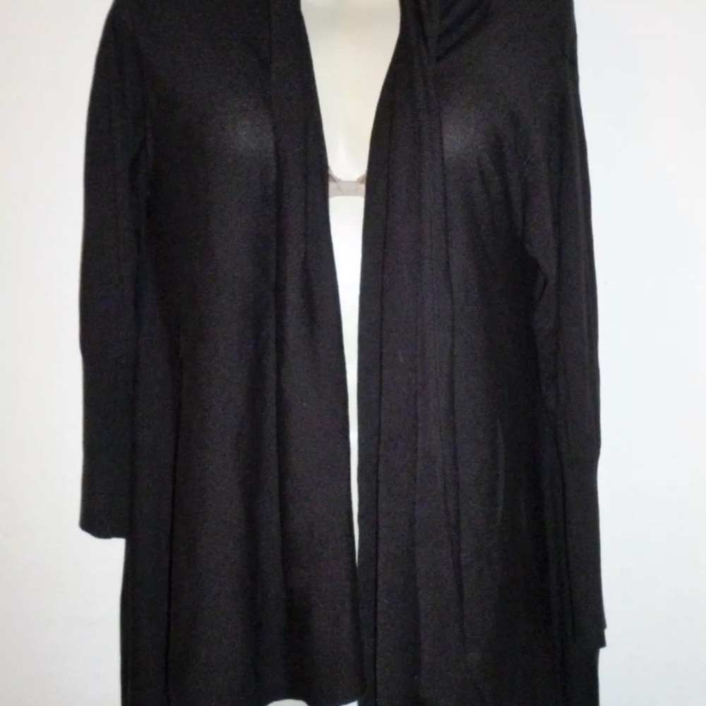 WORTHINGTON Open Cardigan Split Tails Hi Low Sz L